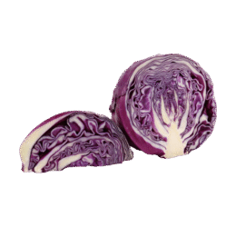 Sliced Purple Cabbage