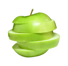 Sliced Green Apple