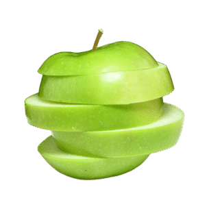 Sliced Green Apple