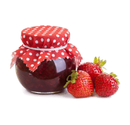 Red Strawberry Jam