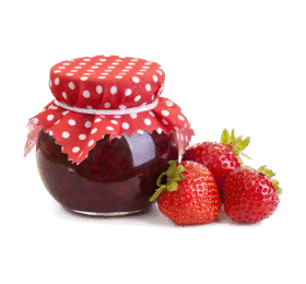 Red Strawberry Jam